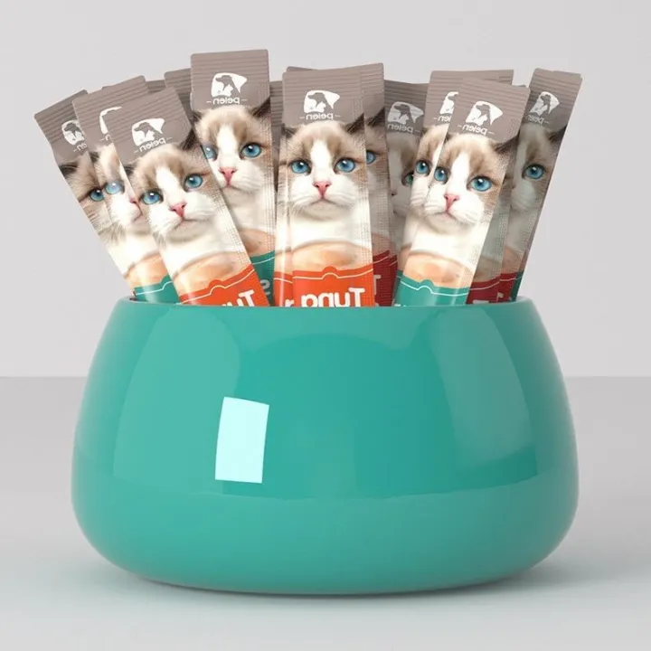 ۩ Vitamin High Creamy Cat Snack 15g Pet Food Wet Treats Cat Nutrition