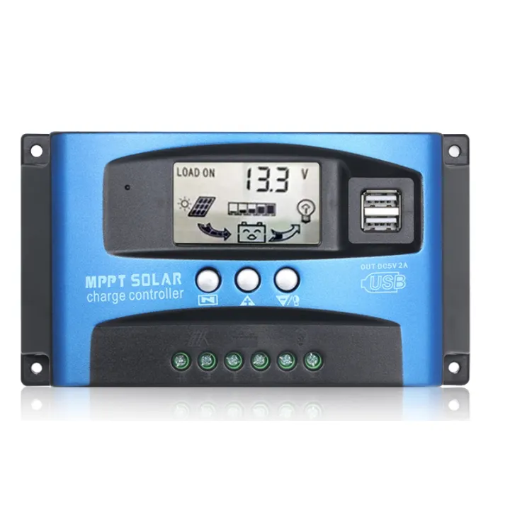 【Ready Stock】30A MPPT Solar Charge Controller With 12V/24V Adaptive ...