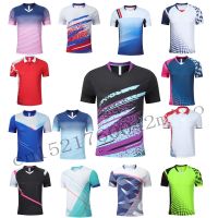 【CW】 Quick-dry Tennis Shirt Men Women Table Jerseys for Badminton Uniform Pong Sportswear