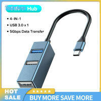 Type C Hub 4-Port Hub Splitter Type-C Usb3.0 Usb2.0 4-In-1อะแดปเตอร์ Dock สำหรับโน้ตบุ๊คคอมพิวเตอร์เมาส์คีย์บอร์ด