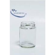 Hũ Lọ Thủy Tinh Tròn 180ml Đựng Thực Phẩm Cẩm Đạt - Nắp màu ngẫu nhiên