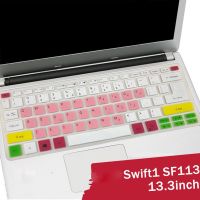 SPRINGERS ซิลิโคนบางพิเศษสำหรับ Swift 5,Swift 3 Er 13.3นิ้วสำหรับ Acer Swift SF113สำหรับ SF314หมุน5เพื่อ SF514 S5-371 SF5ป้องกันแผ่นครอบแป้นพิมพ์คีย์บอร์ดฝาครอบแป้นพิมพ์แล็ปท็อปผิวแผ่นครอบแป้นพิมพ์โน้ตบุ๊คแผ่นครอบแป้นพิมพ์