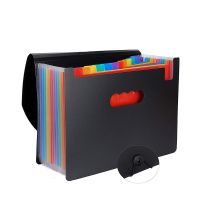 【hot】 12 Pockets Expanding File Folder Size Document Holder Filing Desk Storage Accordion Product