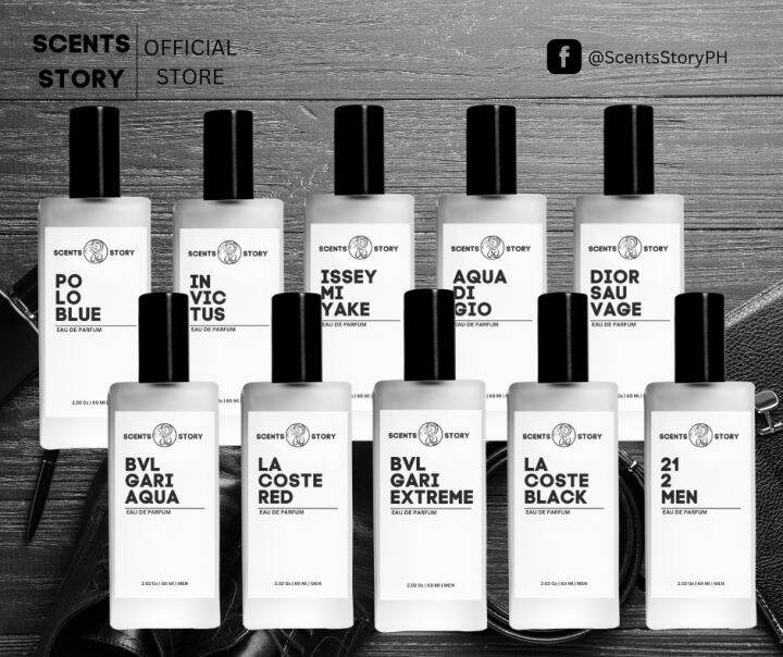 Scents Story 𝑴𝑬𝑵 𝑷𝑬𝑹𝑭𝑼𝑴𝑬 EDP 60ml 30 Premium Oil Concentration na