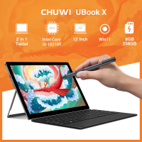 ขาย UBook X Tablet 12 [รับประกัน1ปี] Windows 11 | Intel Core I5-10210Y 8G + 256G | 4 Cores | 2-In-1แท็บเล็ต,2K หน้าจอสัมผัส,ตัวโลหะ,PD ชาร์จเร็ว,แท็บเล็ตธุรกิจการเรียนรู้สำนักงาน,