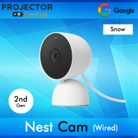 Google Nest Cam | Indoor | Wired I 2nd Generation [ By Projector Central ]