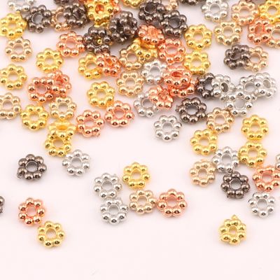 【CW】●❀﹍  Gold Color Plated CCB Beads Loose Spacer Jewelry Making HandiCrafts Diy Necklaces Supplies