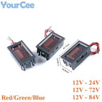 LCD Digital Voltmeter 12V 24V 72V 84V Battery Capacity Indicator Red Green Blue Lead Acid LED Display Voltage Tester Detector
