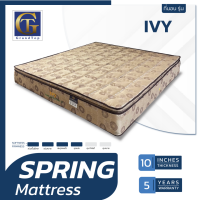 ที่นอนปีนัง ที่นอนสปริง รุ่นIvy พิเศษเสริมPillowTopหนา2นิ้ว 3.5/5/6 ฟุต หนา 10 นิ้ว **ส่งฟรีเฉพาะ กทม.ปริมณฑล เท่านั้น**