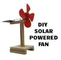 AppSoftTech ชุด D.I.Y. พัดลมพลังงานแสงอาทิตย์ ของเล่นแบบจำลองวิทยาศาสตร์ (Model Building Kit - D.I.Y. SOLAR POWER FAN - STEM TOYS) Solar