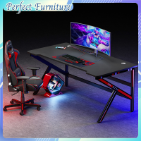 ?Perfect Furniture? โต๊ะเกมมิ่ง โต๊ะคอมพิวเตอร์ ขาเหล็ก โต๊ะเกมส์ โต๊ะเล่นเกมส์ โต๊ะทำงาน ใหม่ล่าสุด ( ขนาด หน้ากว้าง 100/120 CM) ?พร้อมส่ง?