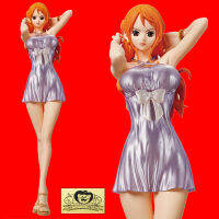 Model โมเดล งานแท้ 100% แมวทอง Banpresto จากการ์ตูน One Piece วันพีซ เต็มพิกัดสลัดจอมลุย Nami นามิ Purple Dress ชุดสีม่วง Ver Original from Japan Figure ฟิกเกอร์ Anime ของขวัญ Gift อนิเมะ การ์ตูน มังงะ Doll ตุ๊กตา คอลเลกชัน สั่งและนำเข้าจากญี่ปุ่น manga