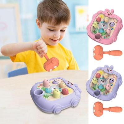 Pounding Toys For Kids Montessori Toys Interactive Game Developmental Toy Cartoon Bunny Design PK Mode Toy With Hammer For Birthday Gift big sale
