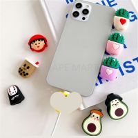 Cartoon Milk Tea Anti-Break USB line Protector สำหรับศัพท์ USB Charger CABLE Sleeve