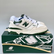 Giày Sneaker NB 550 White Green,Giày nb 550 Phối Màu Trắng Xanh
