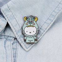 Sanrio Brooch Hello Kitty Anime Kawaii Cartoon Cute Girls Brooch Fashion Pin Pendant Decorative Jewelry Gifts