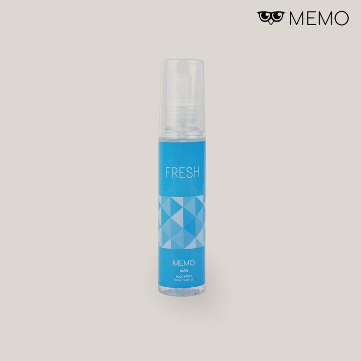 Memo Fresh Woody Scent Body Spray - Perfume For Men 100ML | Lazada PH