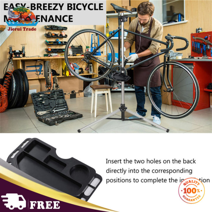 jierui-แท่นวางซ่อมจักรยาน-อุปกรณ์ซ่อมจักรยานชั้นวางช่างซ่อมจักรยานเครื่องมือซ่อมแซมการบำรุงรักษาขาตั้งซ่อมจักรยานพิเศษ
