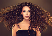 โปสเตอร์ภาพทรงผมผู้หญิง ทรงผม Beautiful Girl Curly Hairstyle P-2142 ขนาด A3 กว้าง  42 x สูง 29.7 ซม. ( แนวนอน โฟโต้ 200 แกรม )