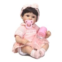 Newborn Baby Bed Sleeping Toy Reborn Girl Accessories Decoration Eco-friendly Vinyl Doll Pleasant Toys