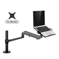 Single Monitor/Laptop Gas Spring Arm Desk Mount