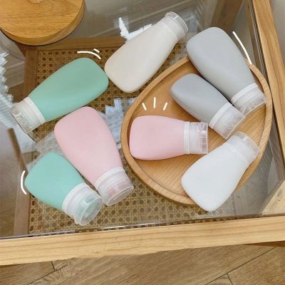 Silicone Lotio Dispensing Bottle Portable Home Travel Kit Facial Cleanser Cosmetic Lotion Storage Bottle