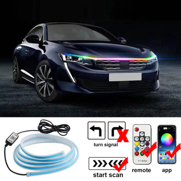 anmingpu-rgb-led-car-hood-light-colorful-auto-headlight-strip-daytime-running-lights-app-remote-control-car-hood-decorative-lamp