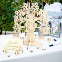 【hot】℡◆◎  1 Set Wedding Guest Books Ideas for Sign Marriage Table Decoration Baby Shower