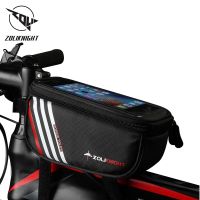 Rainproof Touch Screen MTB Cycling Bag Reflective Frame Top Tube Phone Bike Bag Accessories