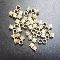 1000PCS M2 M2.5 M3 M4*3/4/5/6 brass insert nut / knurled nut / round nut for injection moulding Electrical Connectors