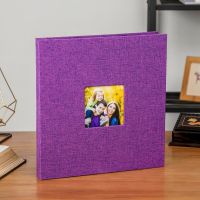 Practical DIY Family Album Scratch-proof Handmade Stamp Album Dustproof Travel Souvenir Stickup Photo Storage Book Collective