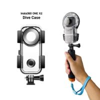 40M Waterproof Case For Insta360 ONE X2 Underwater Protection Box Diving Shell Floating Hand Grip 360 Panoramic Camera Accessory