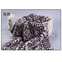 Purple Green Leopard Imitation Rex Rabbit Fur Cloth Plush Fur Coat Scarf Blanket Pillow Background Handmade Bag DIY Short Fabric