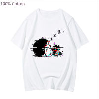 New Game Omori Crop Y2K T-Shirt Harajuku Summer Short Sleeve Tee Shirt Clothes Casual Streetwear Tops 100 Cotton Mens Tshirts