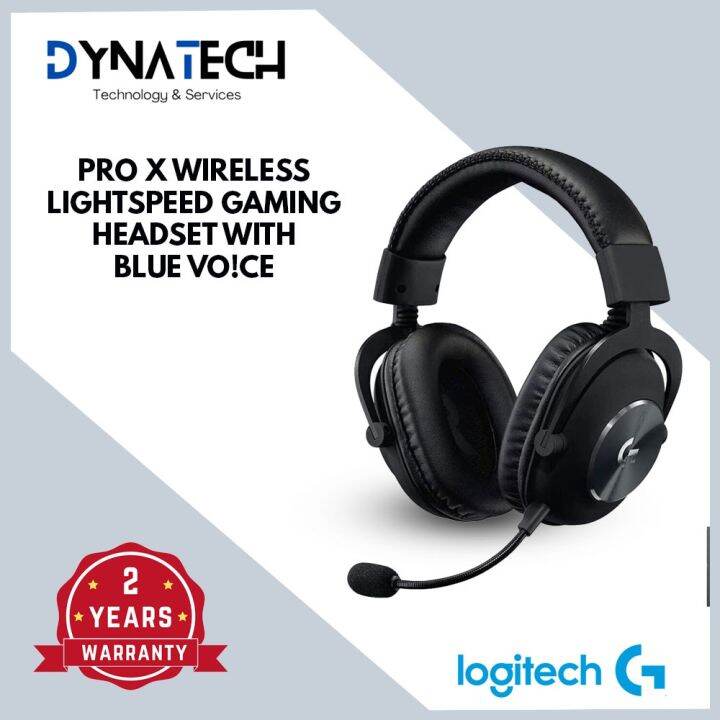 LOGITECH G PRO X WIRELESS LIGHTSPEED GAMING HEADSET WITH BLUE VO!CE