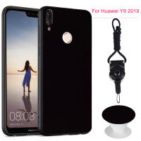 เคสซิลิโคนนิ่มสำหรับ Huawei Y9 2019 (สีดำ)