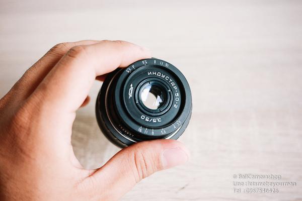 ขายเลนส์มือหมุน-industar-50mm-f3-5-black-ใส่กล้อง-sony-mirrorless-ได้เลยไม่ต้องหา-adapter