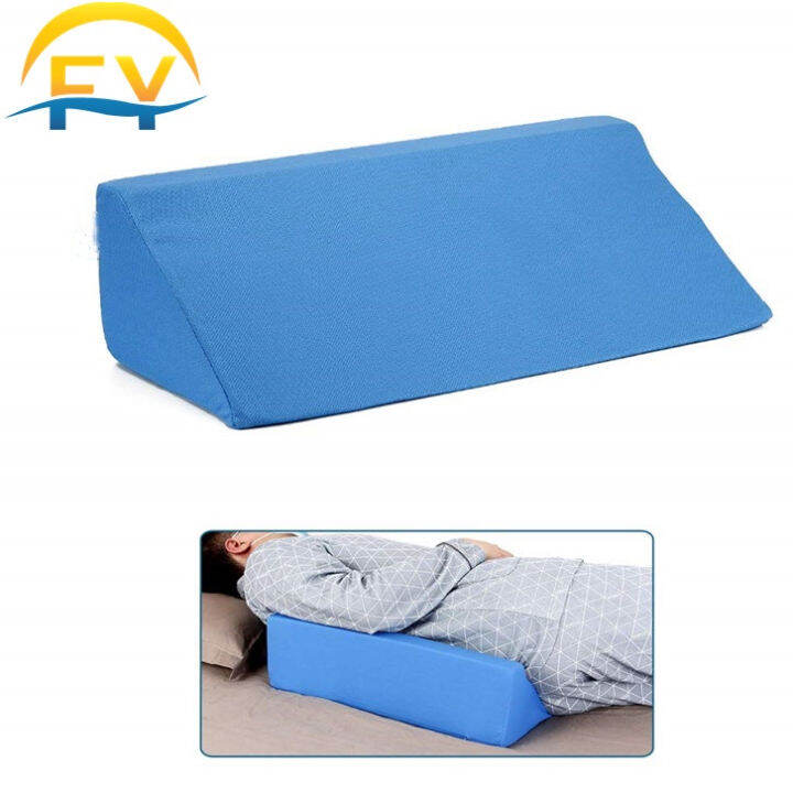 FY Triangle Wedge Pillow for Elderly Bedridden Patient Body Alignment Back Position Ankle
