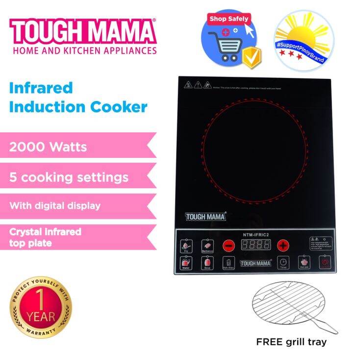 Tough Mama NTMIFRIC2 Infrared Induction Cooker Lazada PH