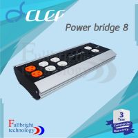 สินค้าขายดี!!! Clef Audio Powerbridge 8 ปลั๊กรางกรองไฟ กันไฟกระชาก 8 ช่องเสียบ พร้อมช่อง High Power รับประกันศูนย์ 3 ปี ที่ชาร์จ แท็บเล็ต ไร้สาย เสียง หูฟัง เคส ลำโพง Wireless Bluetooth โทรศัพท์ USB ปลั๊ก เมาท์ HDMI สายคอมพิวเตอร์