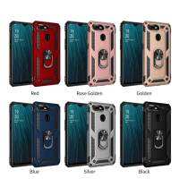 Googlehitech OPPO F9 OPPO A12 OPPO A5s OPPO A7 (ส่งจากประเทศไทย) เคสโทรศัพท์ป้องกันเต็มรูปแบบสำหรับ 360 ป้องกันการกระแทกกันกระแทกเคสแข็งสำหรับเกราะวง