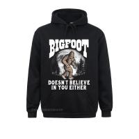 Sudaderas con capucha de diseño para hombre, ropa de moda, Bigfoot, no Believe In You, de verano Sasquatch divertido Luna Sudadera con capucha