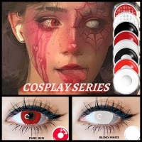 ?‍♀️Astin SHOP?‍♀️【COD】 Cosplay คอนแทคเลนส์ตาแดง อย่างละ 2 คู่ คอนแทคเลนส์ฮาโลวีน คอนแทคเลนส์ผี คอนแทคเลนส์คอสเพลย์