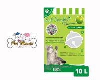 Cat comfort พรีเมี่ยม ทรายแมว กลิ่นแอปเปิ้ล 10 L