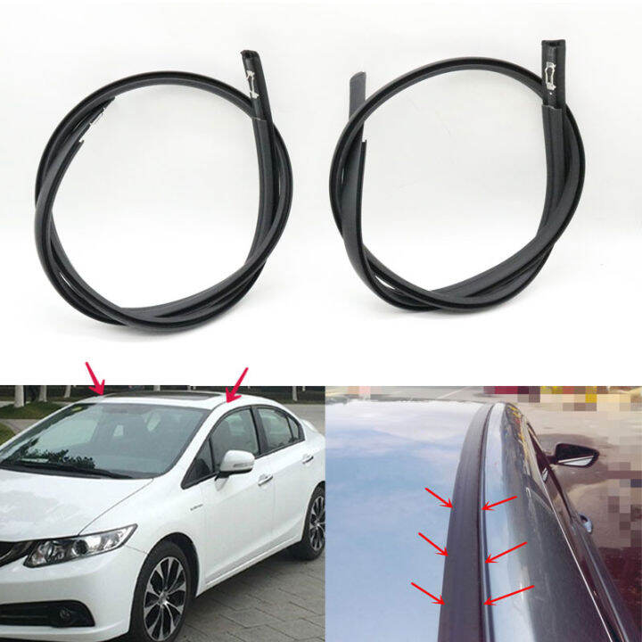 Car Roof Rubber Seal Strip For Honda Civic 2012 2013 2014 2015 Roof