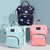 Mummy Bag Diaper Multifunctional Bag Baby Large Capacity Maternity Backpack Elephant Print Wet Waterproof Bag Baby Pregnant Bags