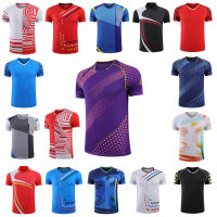 New sport Tennis shirts Men Women Child Table Tennis shirts uniforms Boys Badminton T Shirt PingPong Clothes Team Game Jerseys