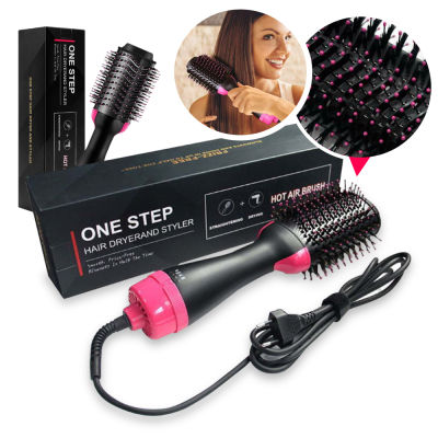 หวีไดร์ แปรงไดร์ One Step Hair Dryer and Styler 4in1 ไดร์ตรง เป่าแห้ง ทำวอลลุ่ม PAE-303.