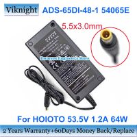 ADS-65DI-48-1แท้54065E อะแดปเตอร์ AC 53.5V ADS-65DL-48-1 1.2A แหล่งจ่ายไฟสำหรับ HOIOTO Charger Laptop รับประกัน5.5X3.0Mm สองปี