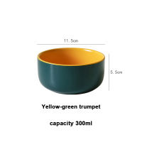 European porcelain ceramic salad bowl japanese rice ramen bowls Creative large mixing bowls korean Kitchen Restaurant Supplies